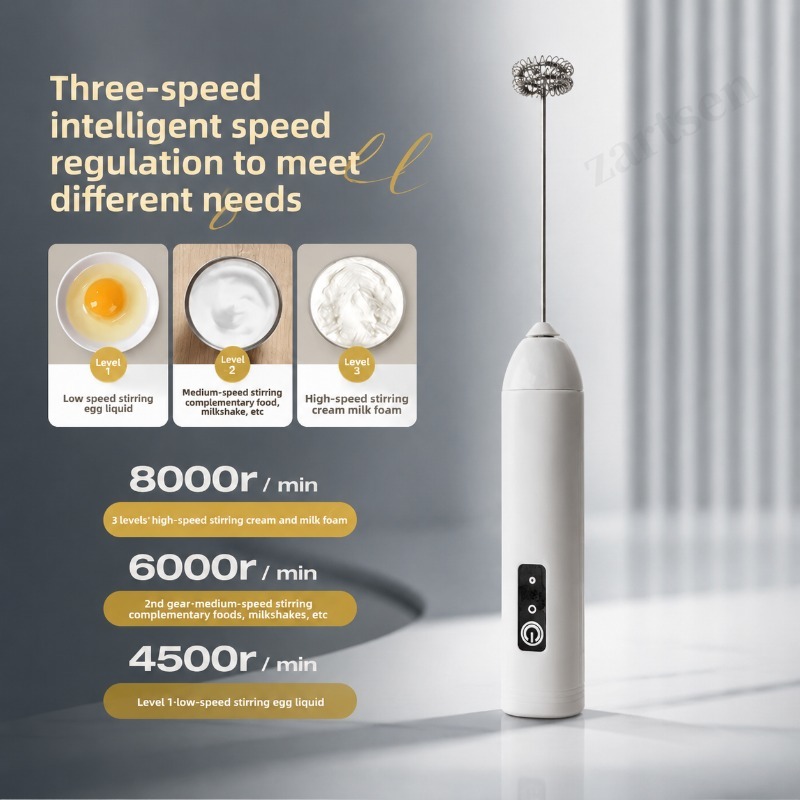 전기 커피 거품기 2 in 1 충전식 타입-C 블렌더  - Yogurt Maker Electric 리뷰 및 가격