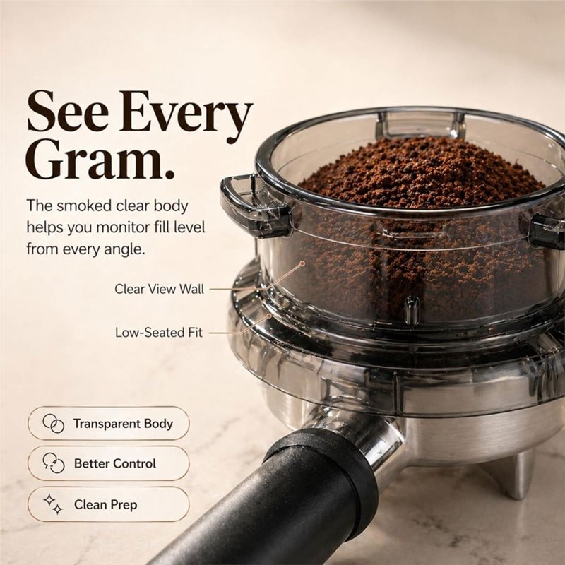 프로모션! 트위스트-록 포터필터 깔때기 54mm 도징  - Breville Espresso Barista Touch 리뷰 및 가격